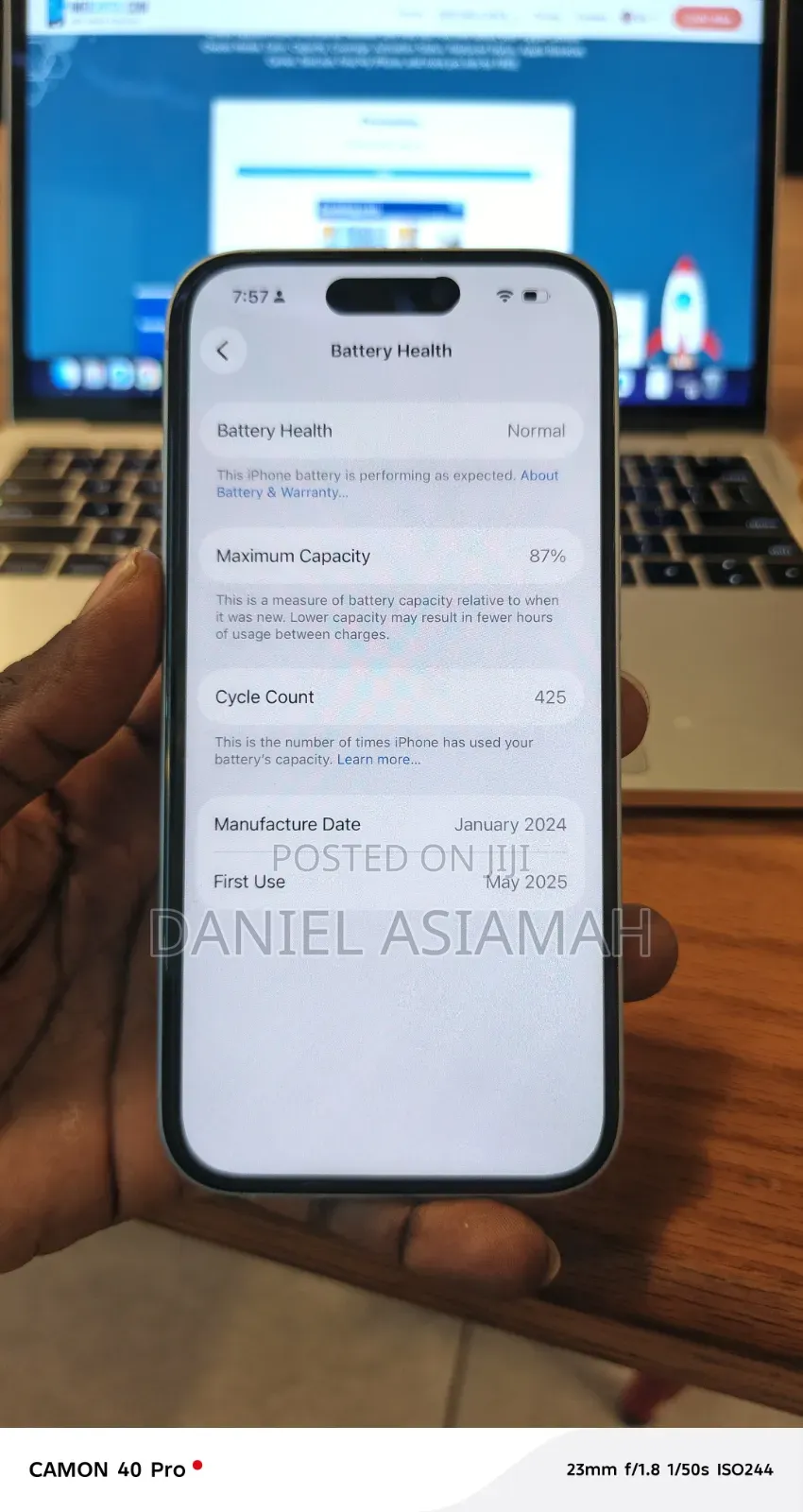 Apple iPhone 15 256 GB White