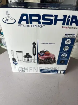 Arshia 3-in-1 Hand Blender 800w – Blender, Chopper Whisk