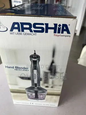 Arshia 3-in-1 Hand Blender 800w – Blender, Chopper Whisk