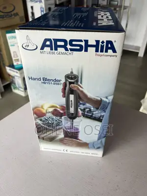 Arshia 3-in-1 Hand Blender 800w – Blender, Chopper Whisk