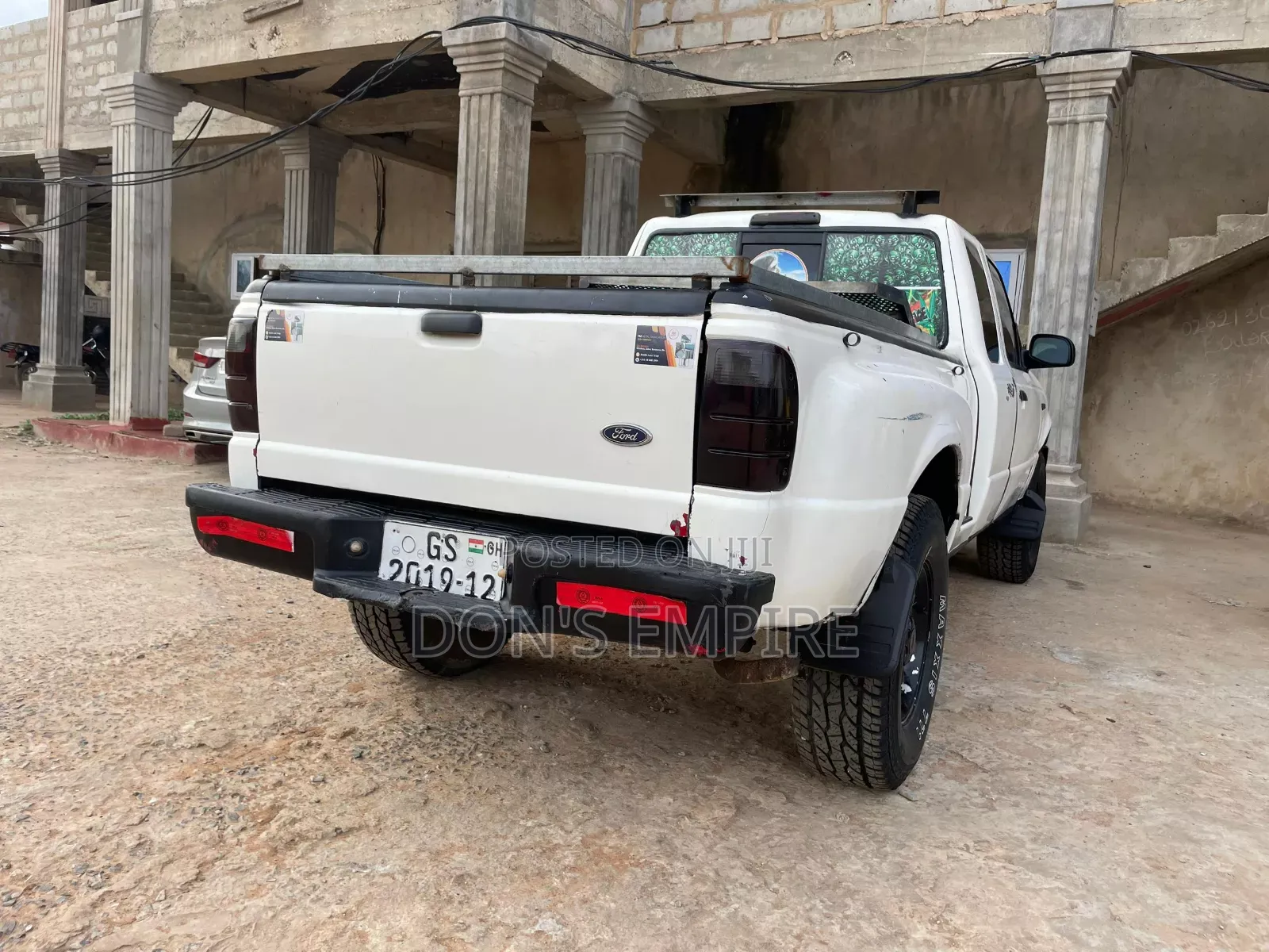 Ford Ranger Automatic 2002 White