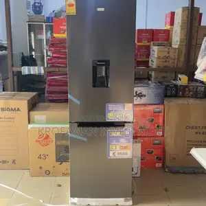 Nasco 307l Bottom Freezer Fridge With Dispenser