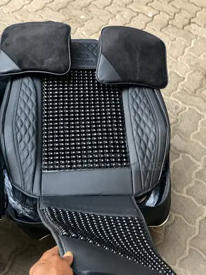 Original Executive 2-in-1 Beads Leather Seat Protector 