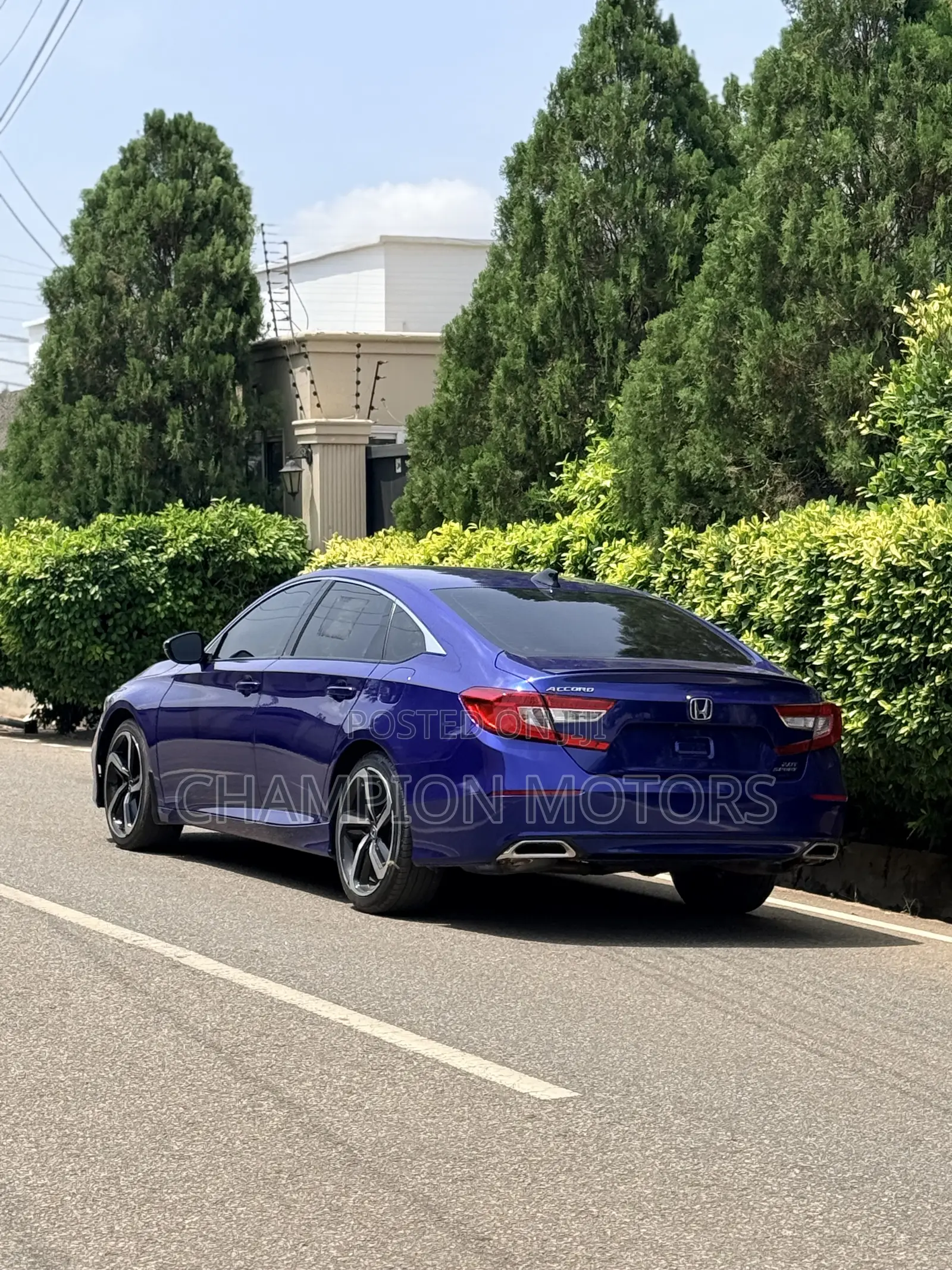 Honda Accord Sport 2.0T 2021 Blue
