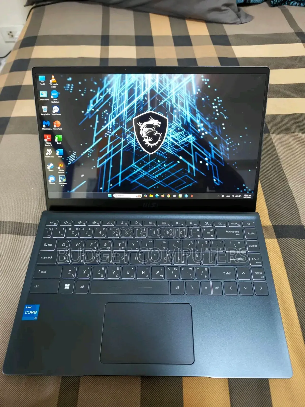 New Laptop MSI CR600 16GB Intel Core i5 SSD 512GB