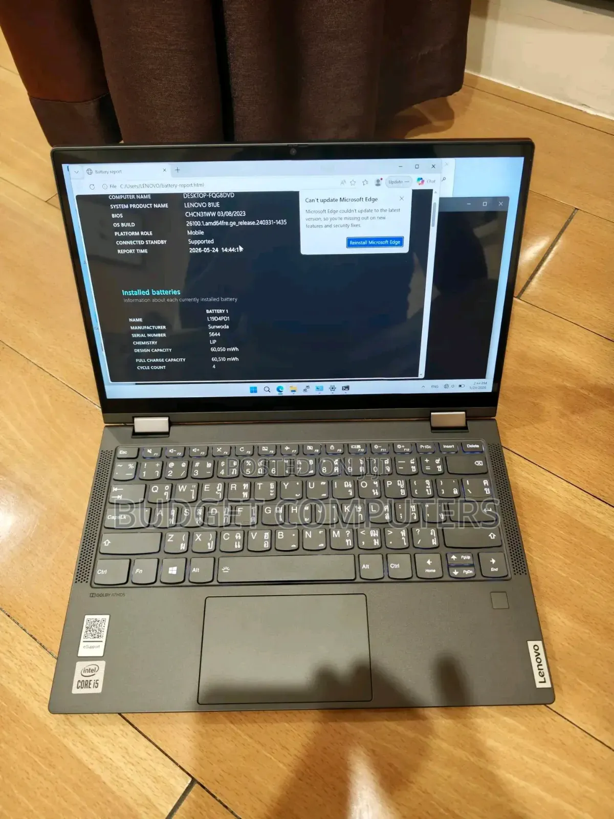 Laptop Lenovo Yoga 3 16GB Intel Core i5 SSD 512GB