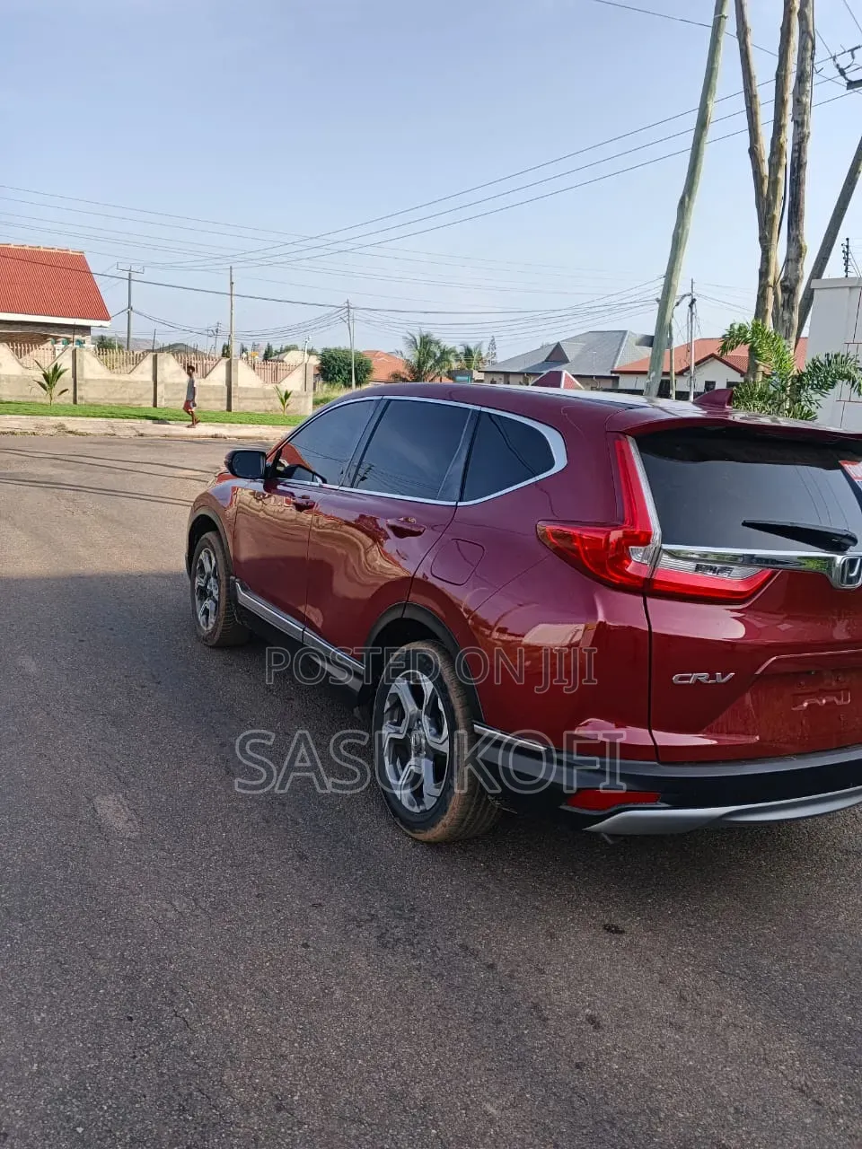 Honda CR-V EX AWD 2019 Red