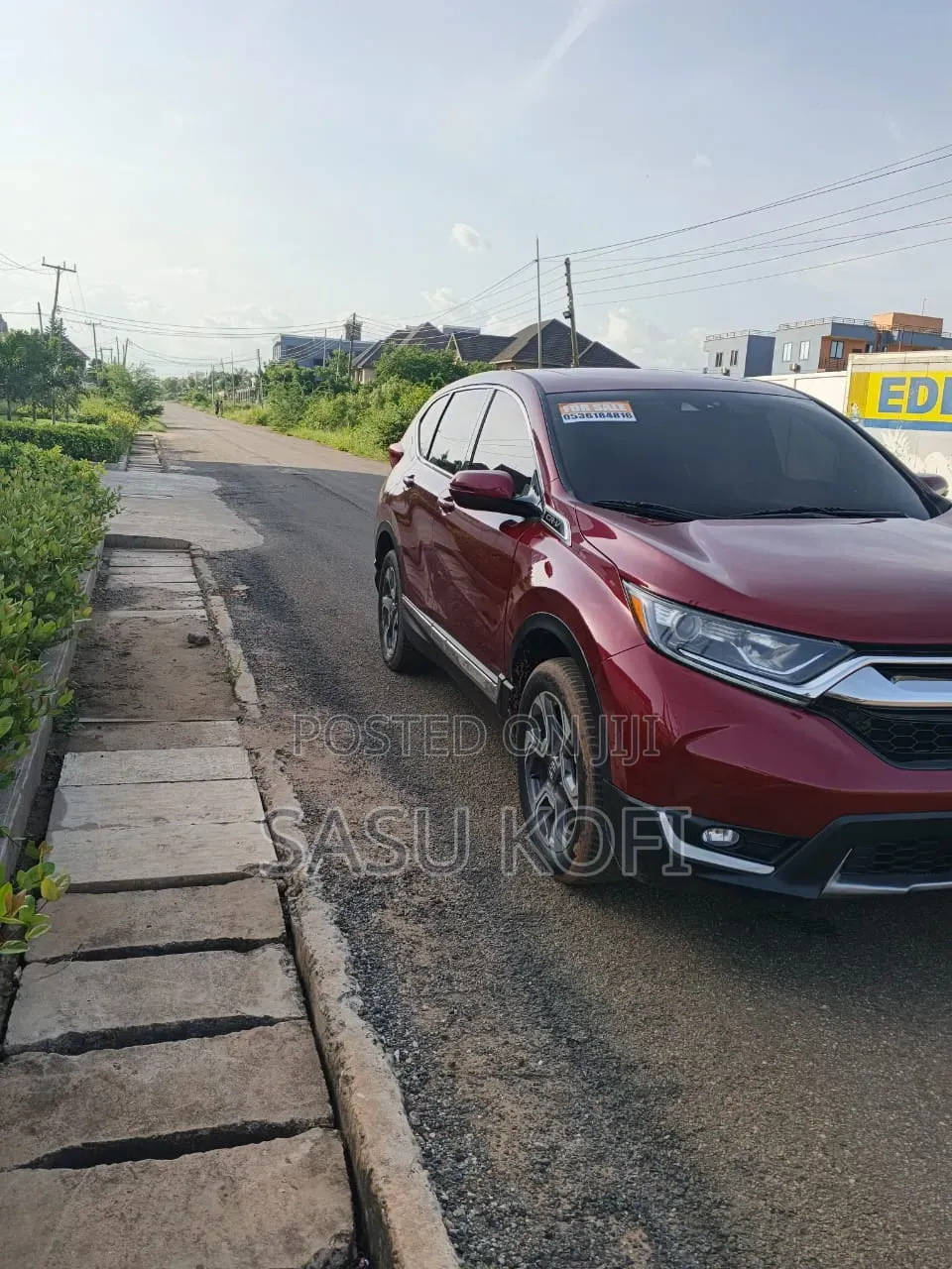 Honda CR-V EX AWD 2019 Red