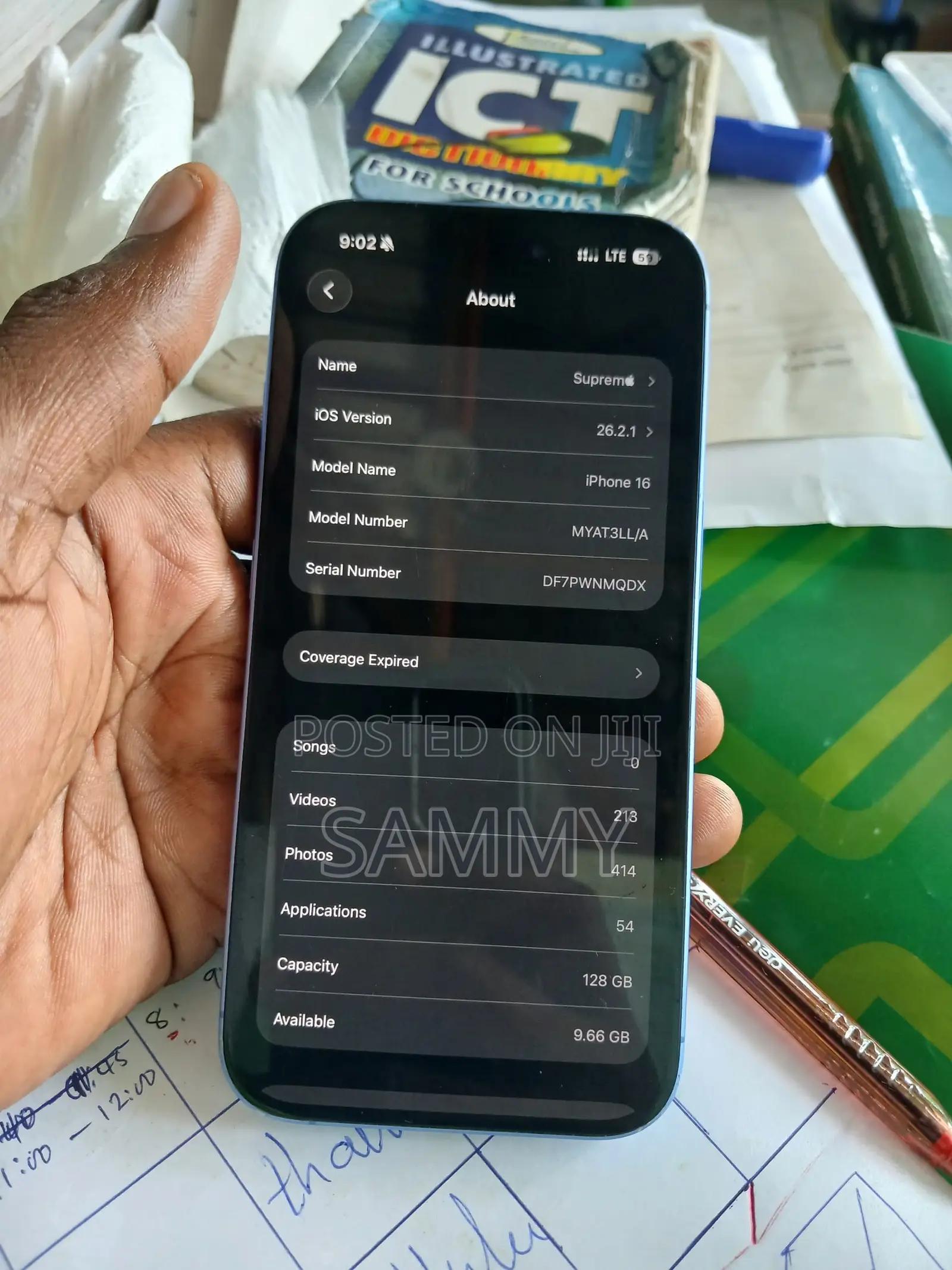 Apple iPhone 16 128 GB Blue