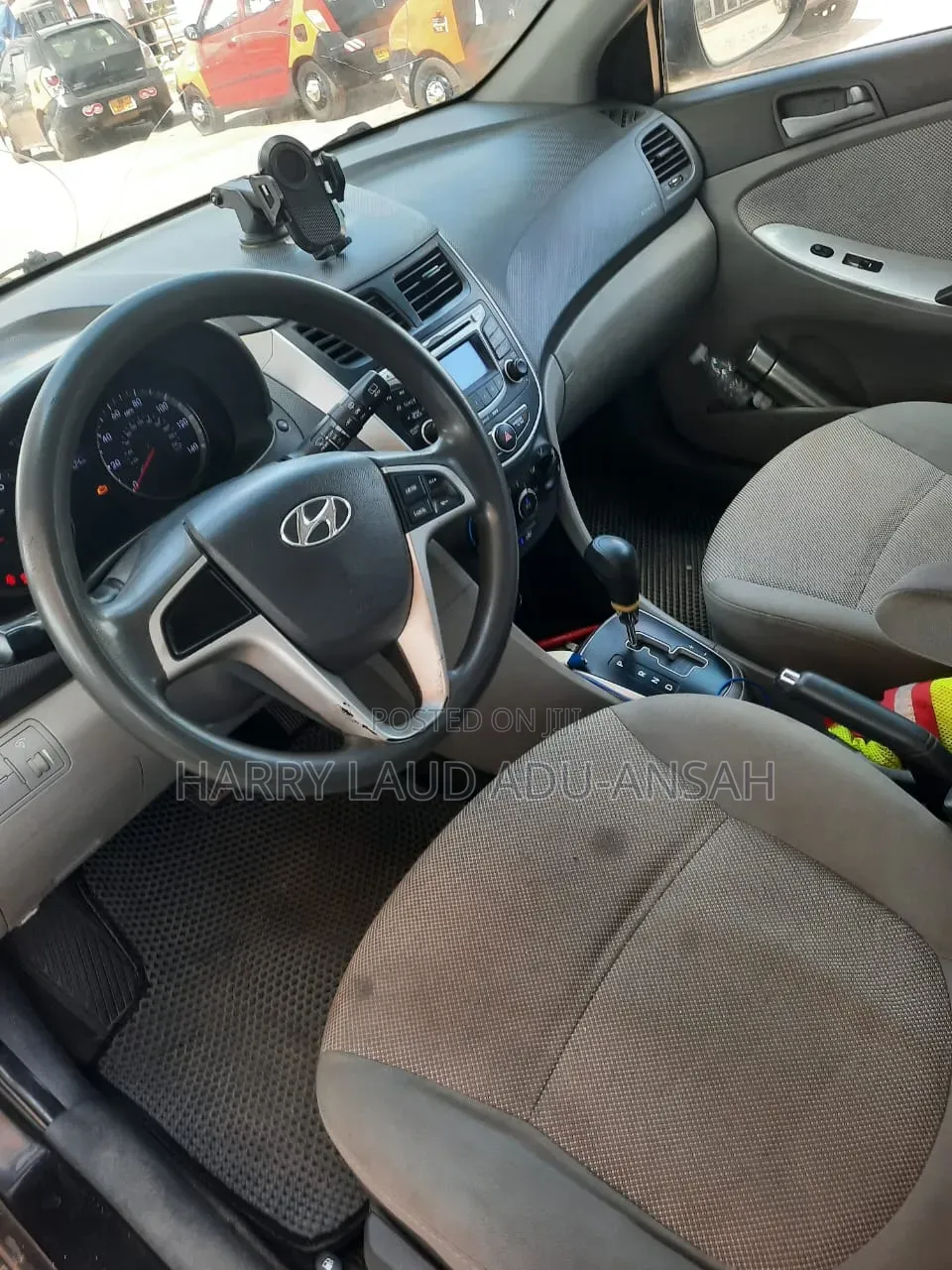 Hyundai Accent 2012 Black