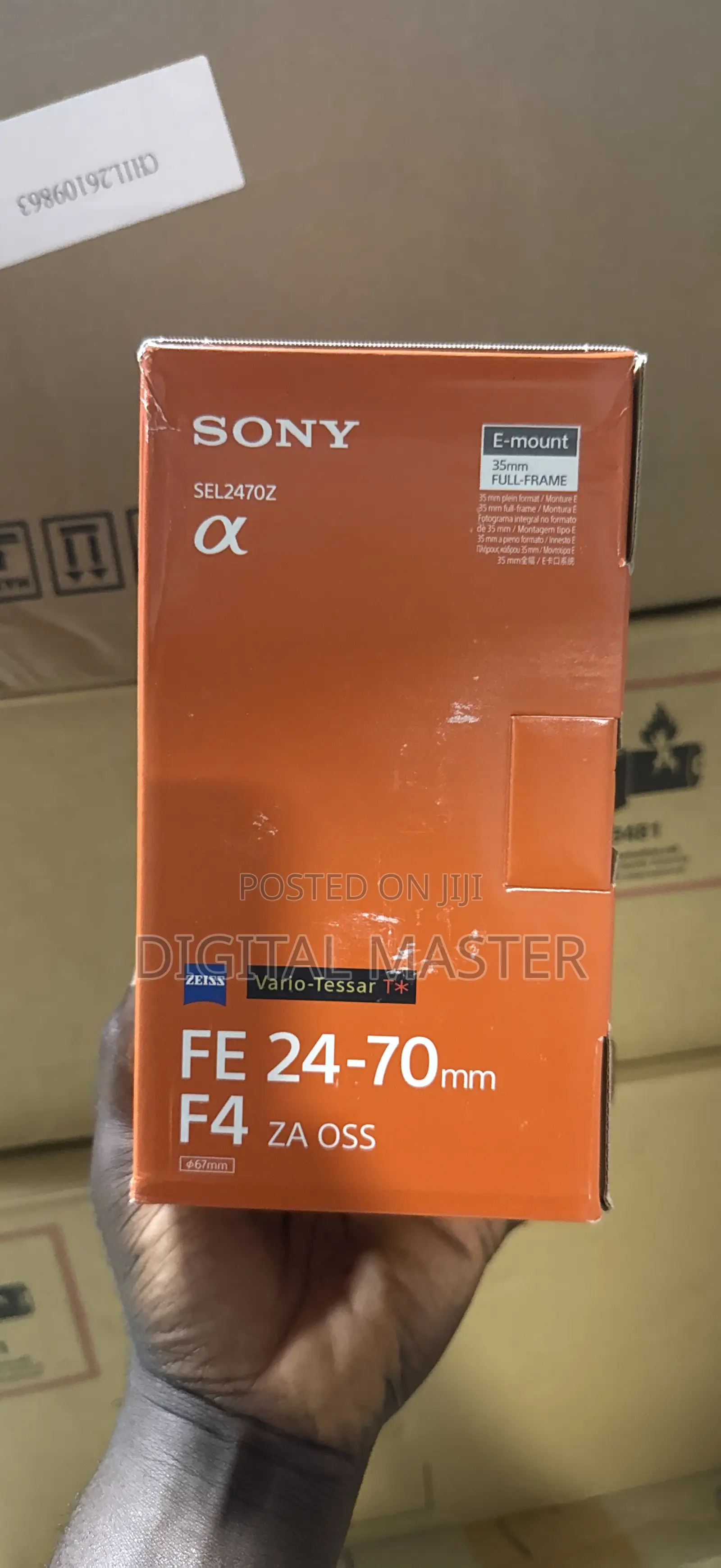 Sony Vario-tessar T* Fe 24-70mm F/4 Za Oss Lens