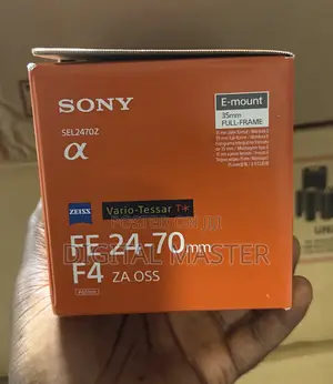 Sony Vario-tessar T* Fe 24-70mm F/4 Za Oss Lens