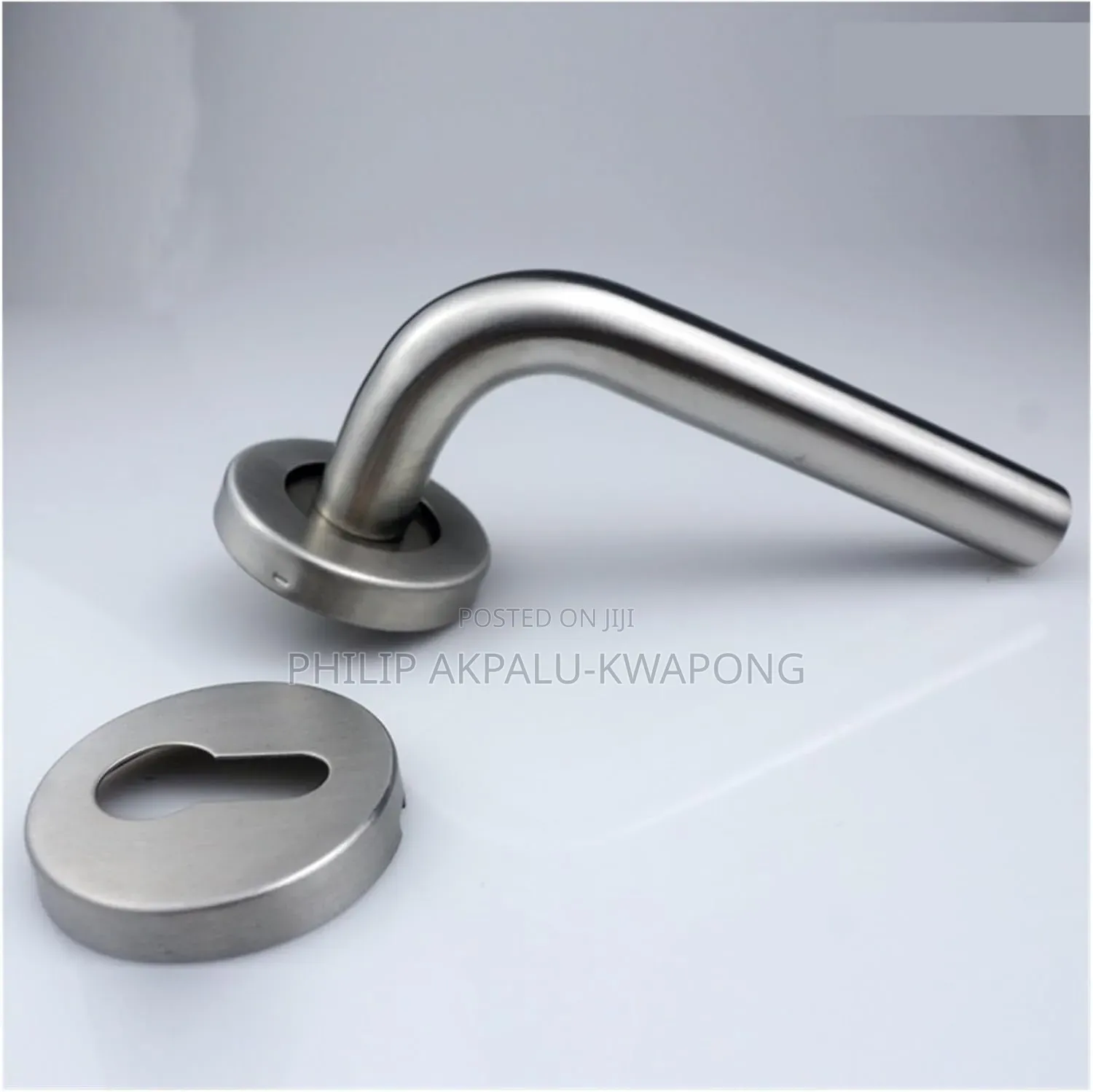 Door Lock 304 Stainless Steel Arc Rosette Style