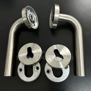 Door Lock 304 Stainless Steel Arc Rosette Style