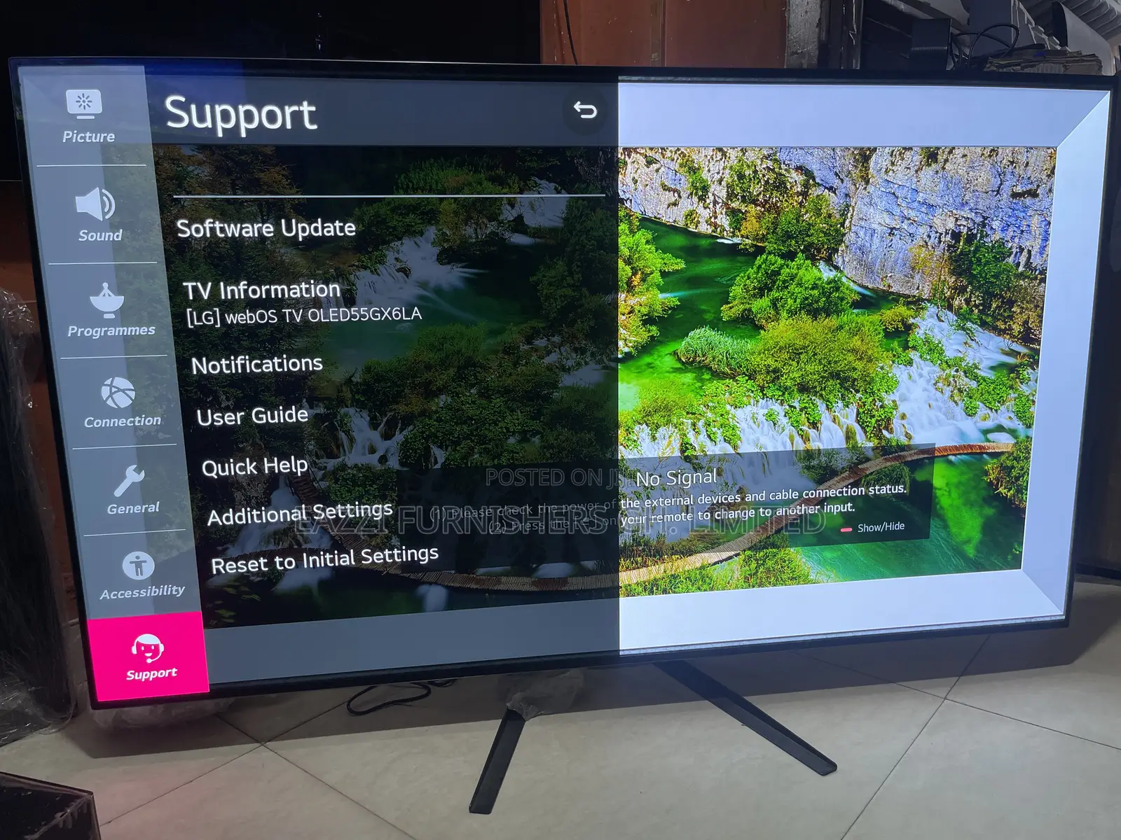 Oled Gx Lg 55 Inches Uhd HDR Pro+ Smart Satellite Oled55gx6la Uk Tv