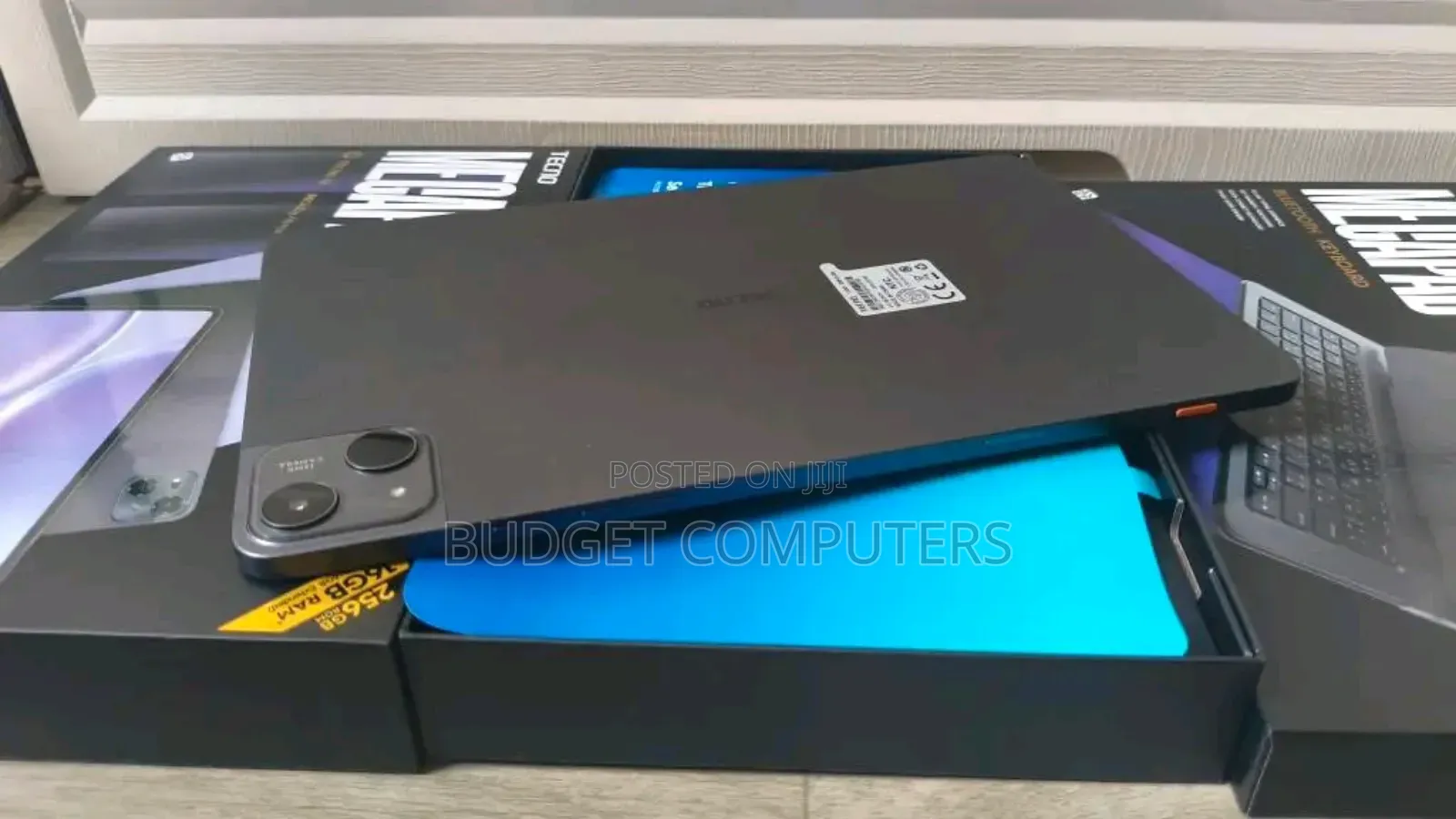 New Tecno Megapad 11 256 GB Black