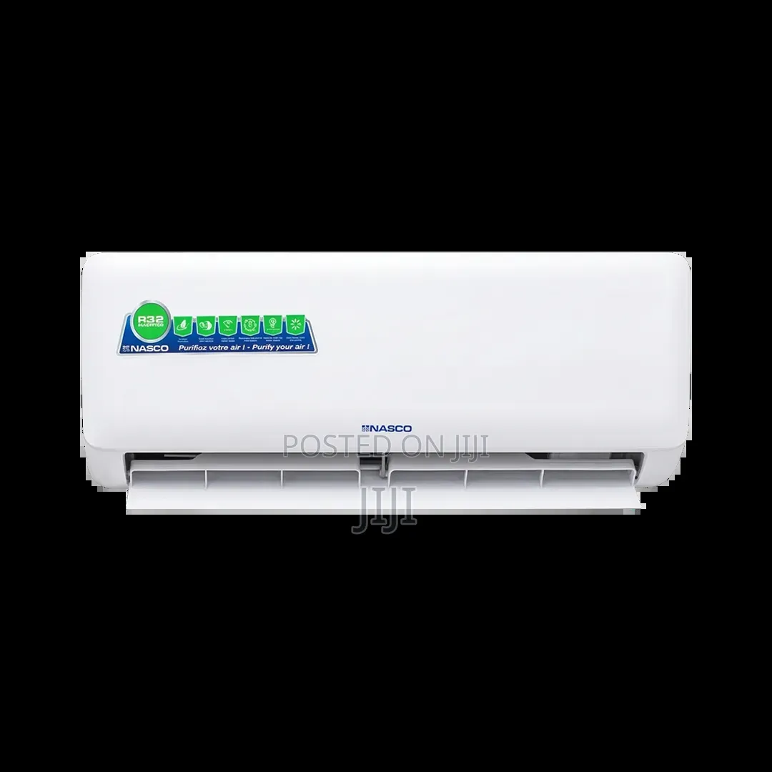 Nasco Dual Inverter Ac 1.5hp R32 + Wall Brackets
