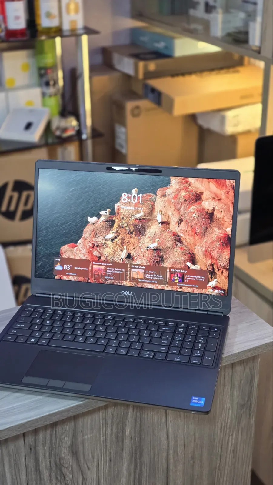 Laptop Dell Precision 7760 32GB Intel Xeon SSD 512GB