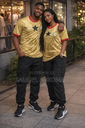Gold Edition Ghana Black Stars Jersey