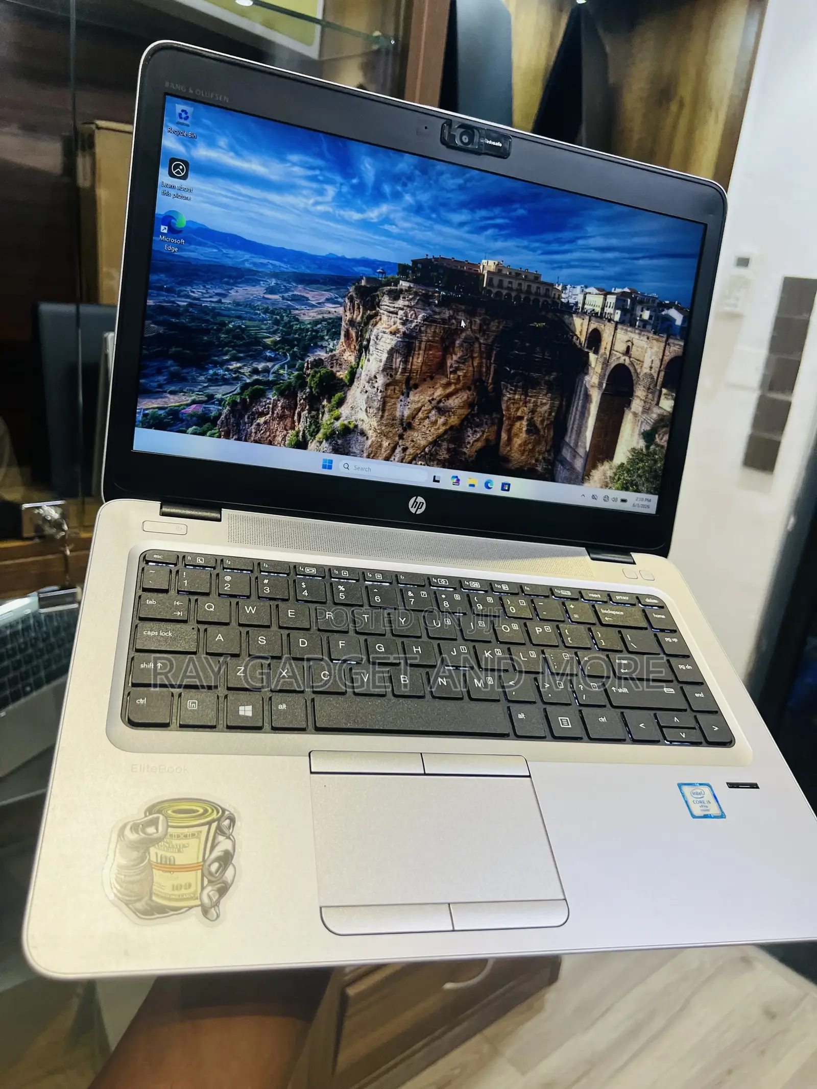 Laptop HP EliteBook 840 G3 8GB Intel Core i5 SSD 256GB