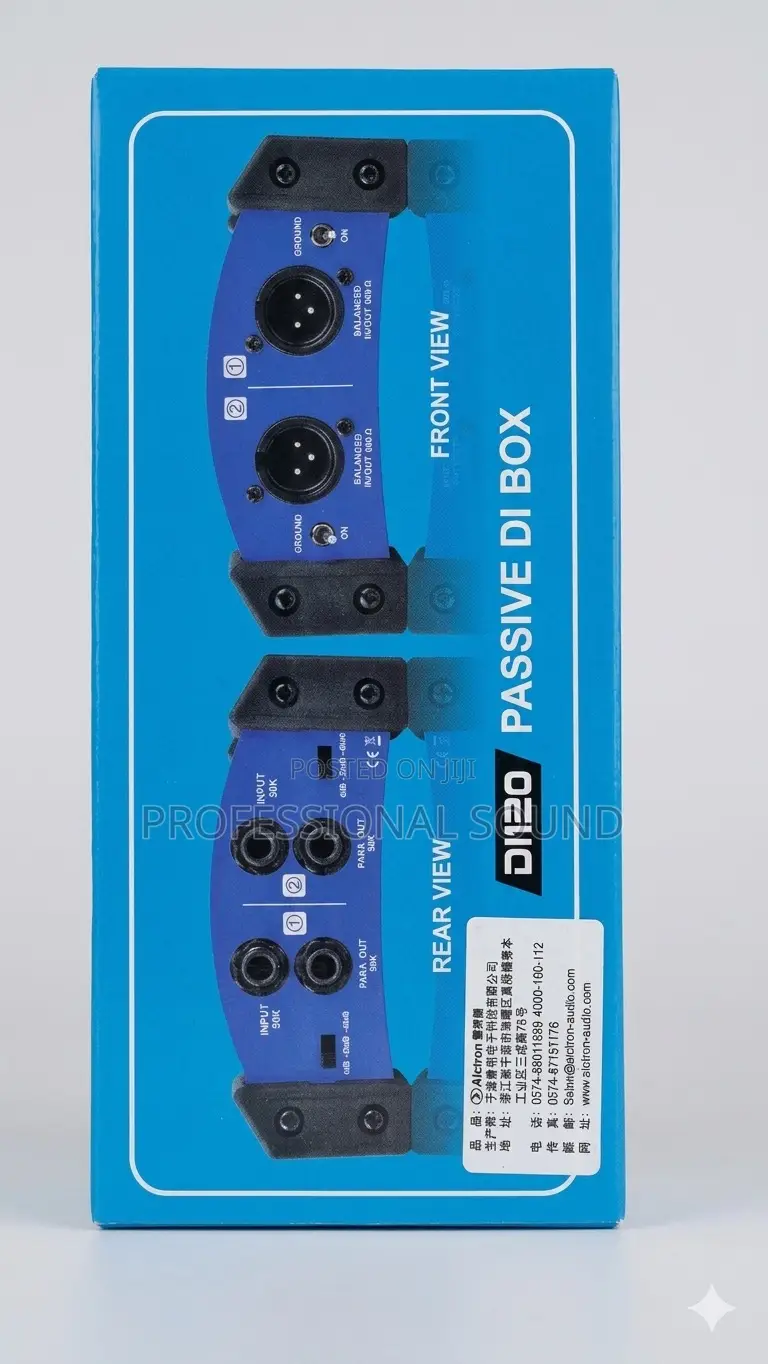 Alctron Di120, a Dual-Channel Passive Direct Box