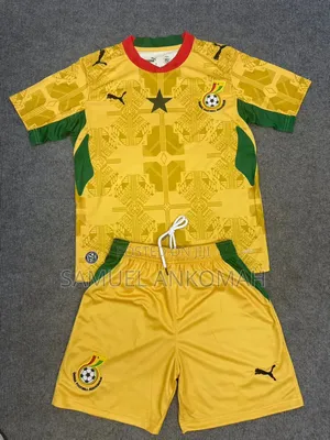 Gold Ghana Jersey