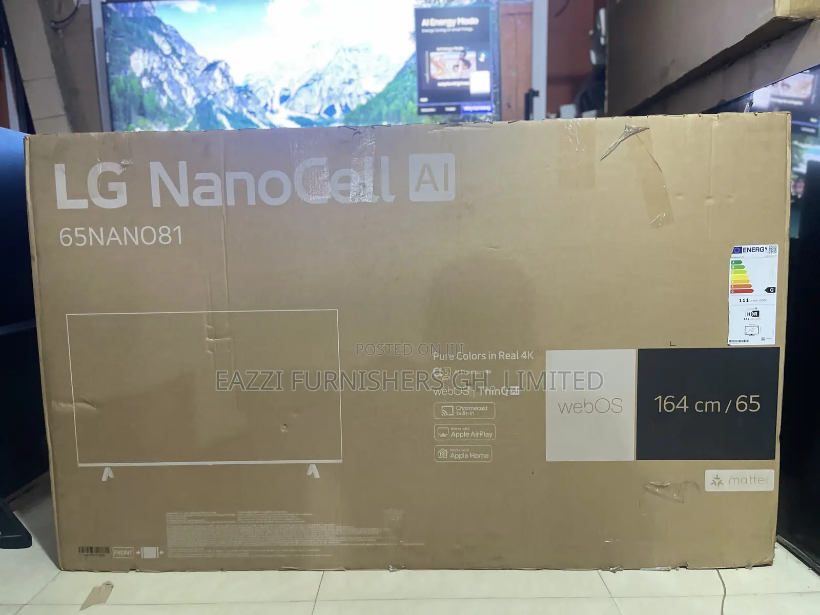 2024/2025 Lg Nanocell 65 Inches Uhd HDR Smart Satellite High End Tv