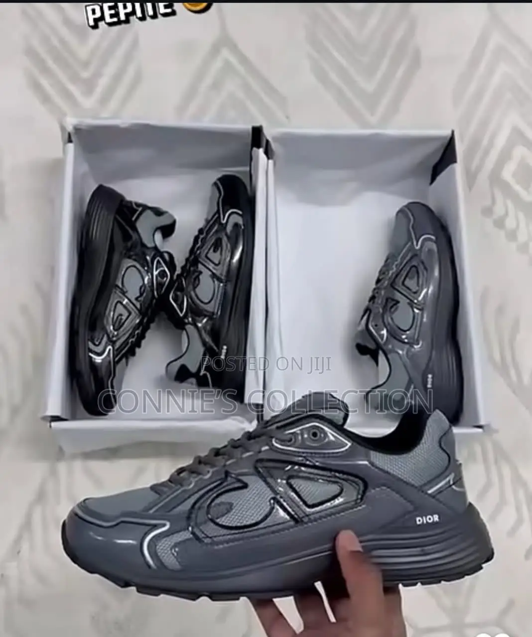 Dior B30 Black - Black/White
