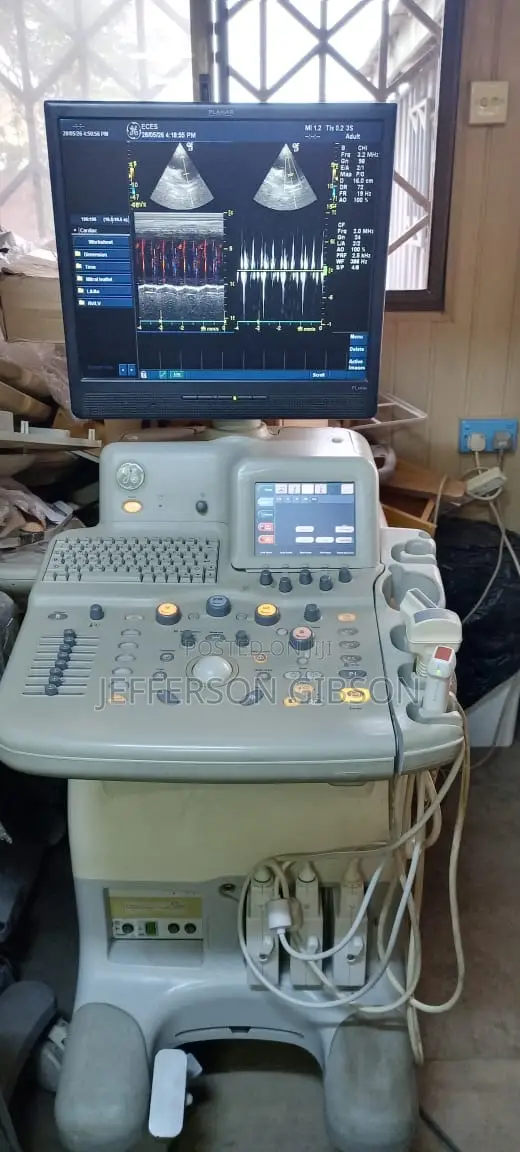 Ge Logic 5 Ultrasound Scan With 4 Probe