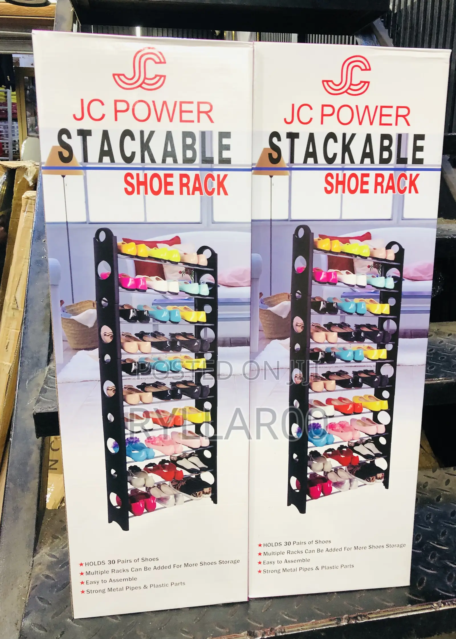 Shoe Rack 30 Pairs(10 Layers)