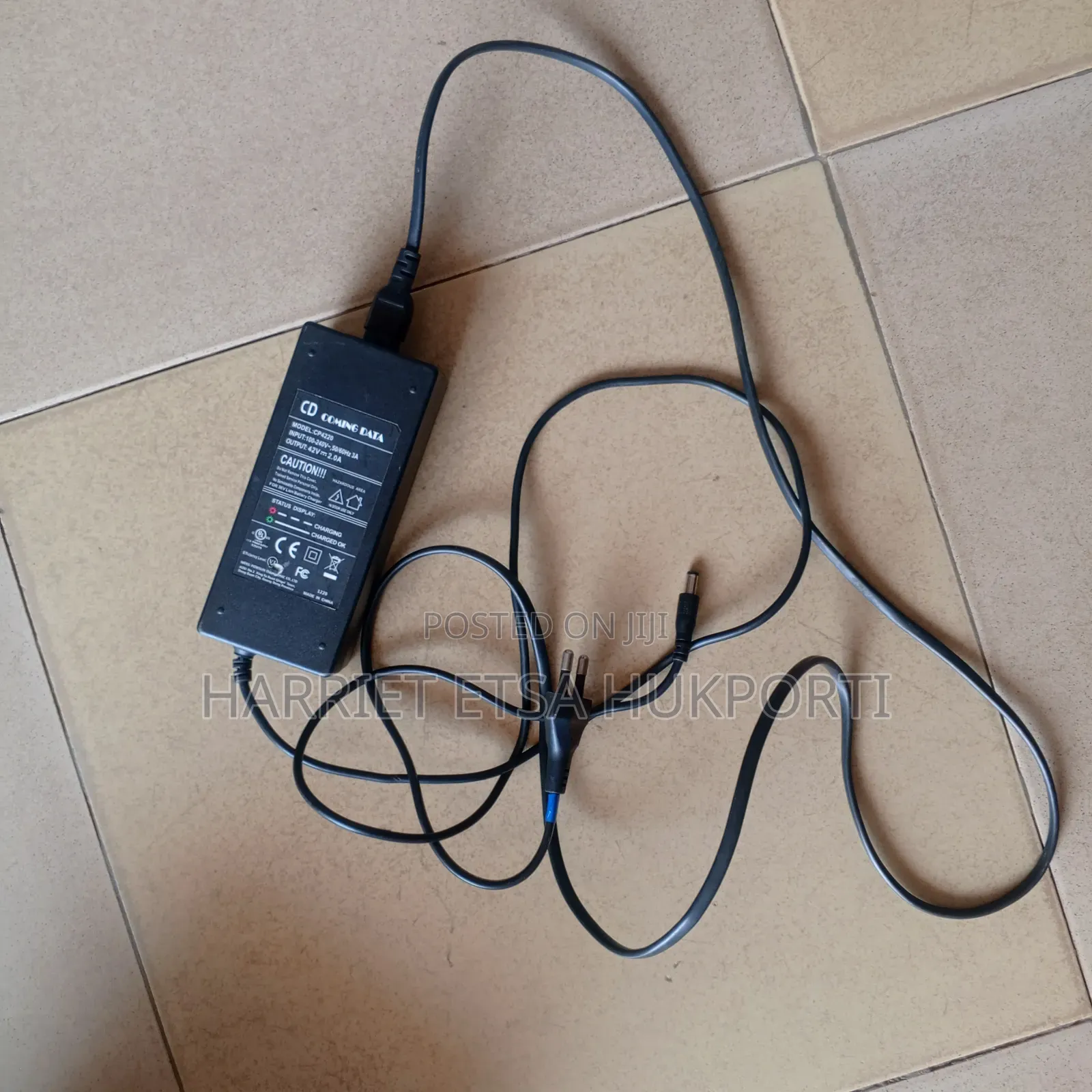 Segway Scooter Battery Charger From the Uk. 42v,2.0
