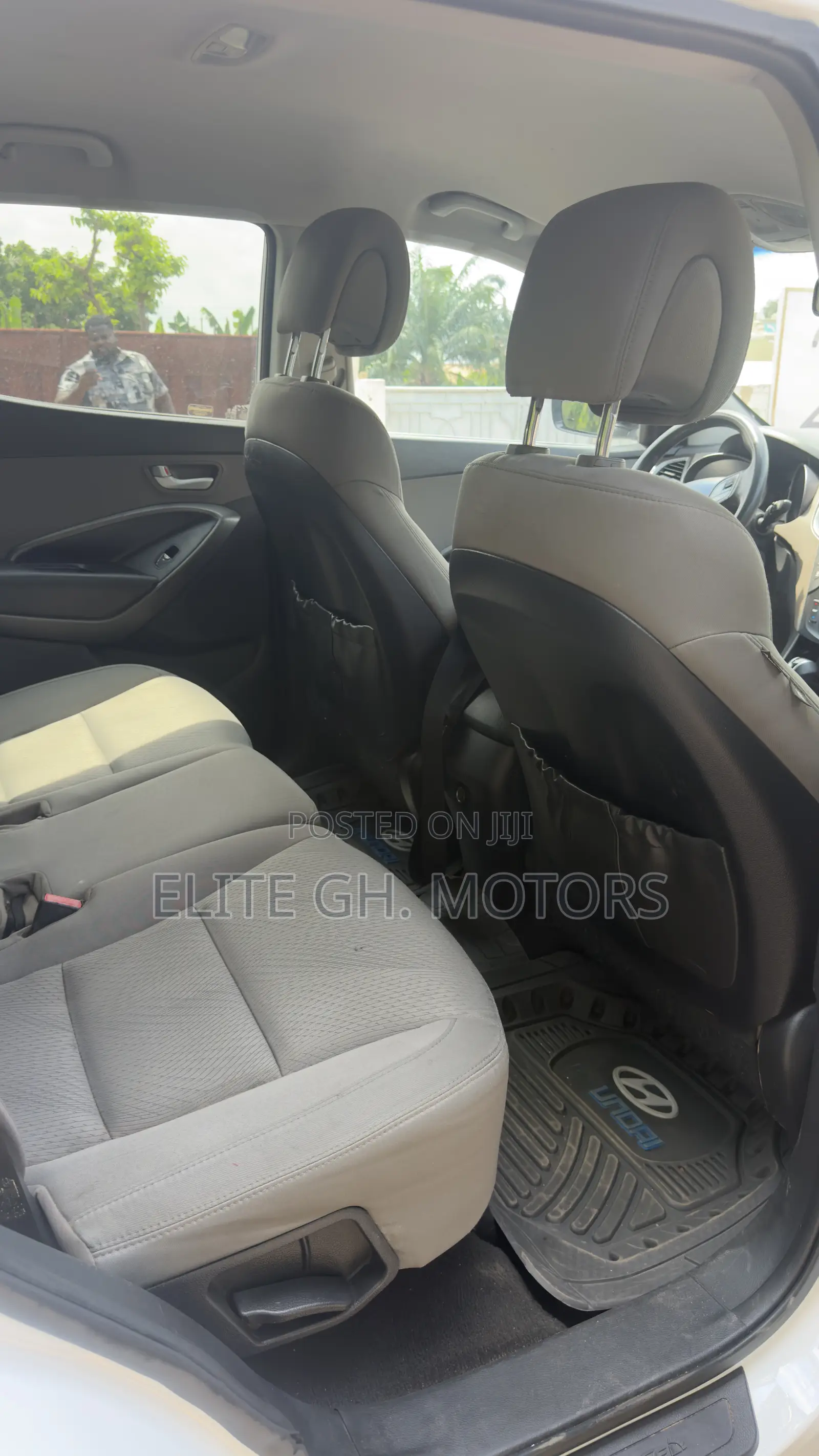 Hyundai Santa Fe 2017 White