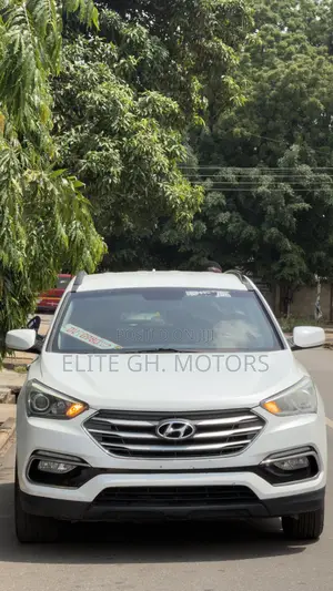 Hyundai Santa Fe 2017 White