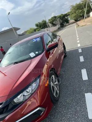 Honda Civic LX Sedan 2019 Red