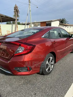 Honda Civic LX Sedan 2019 Red