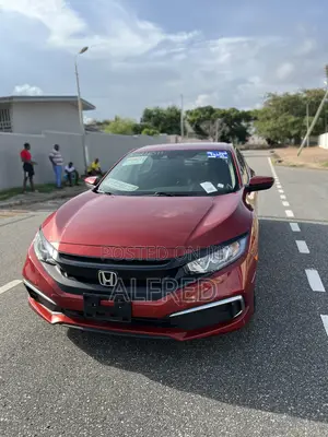 Honda Civic LX Sedan 2019 Red