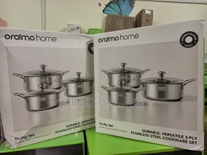 Oraimo Tri-Ply Set Durable Versatile Stainless Steel Cookware Set-6pcs