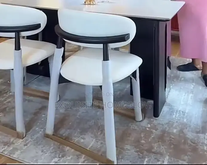 Cayla Black Dining Chair in Stock