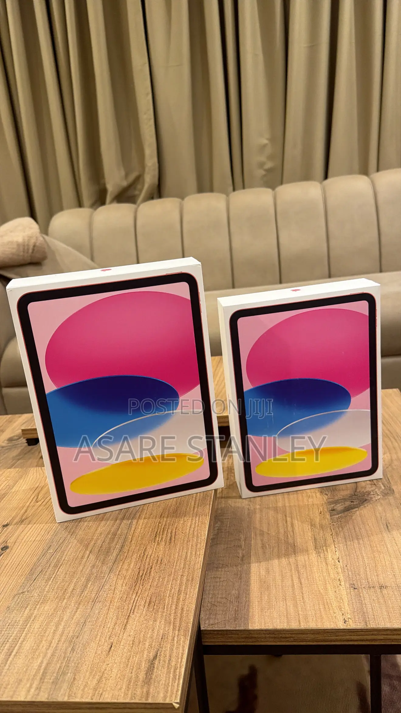 New Apple iPad (2025) 256 GB Pink
