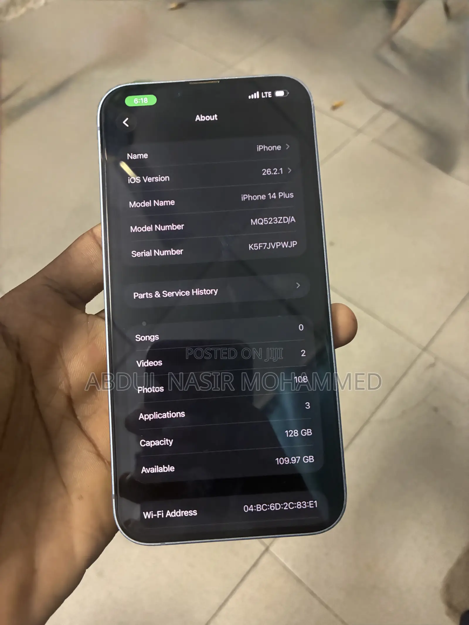 Apple iPhone 14 Plus 128 GB Blue