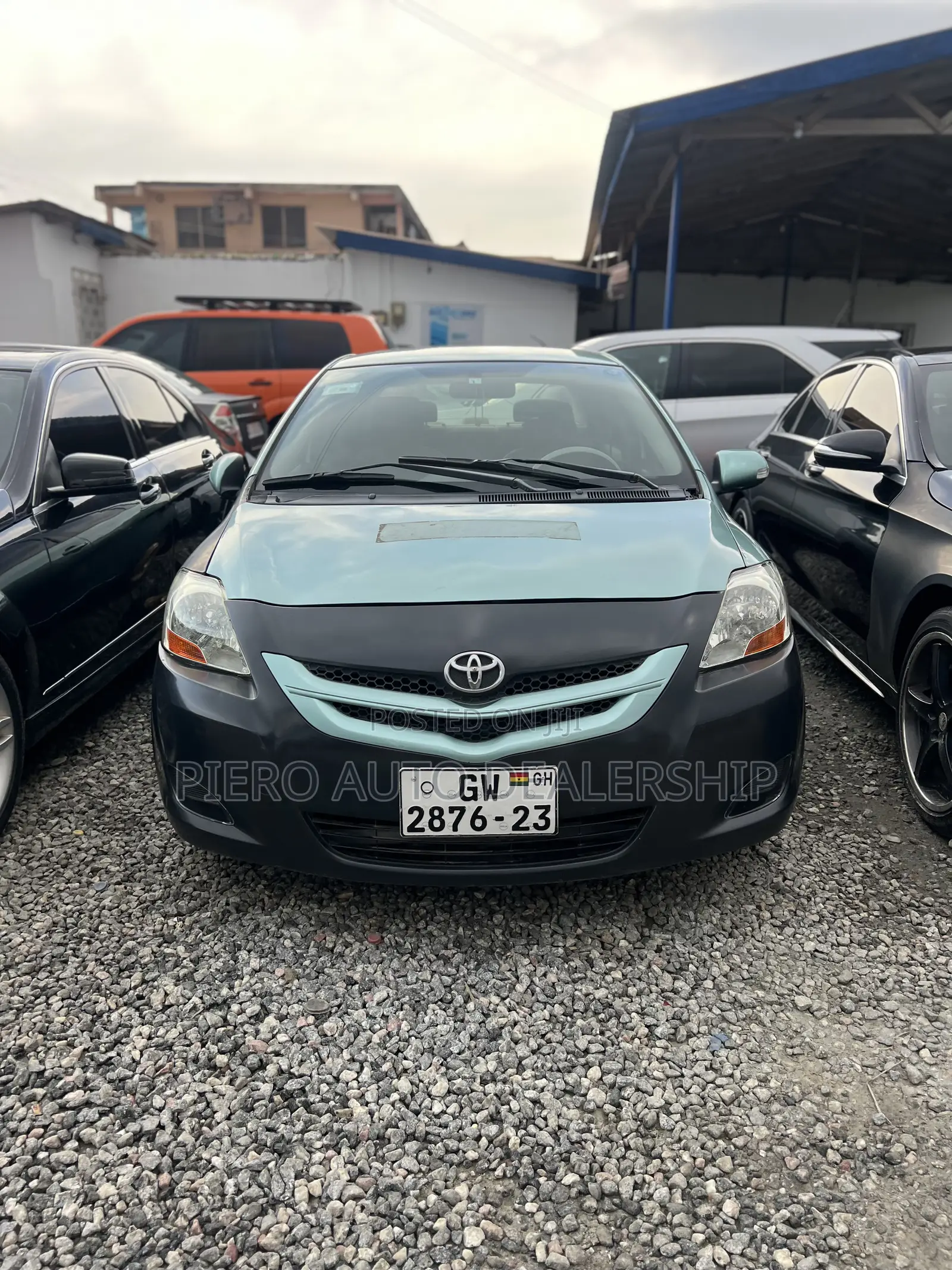 Toyota Belta 2012 Teal