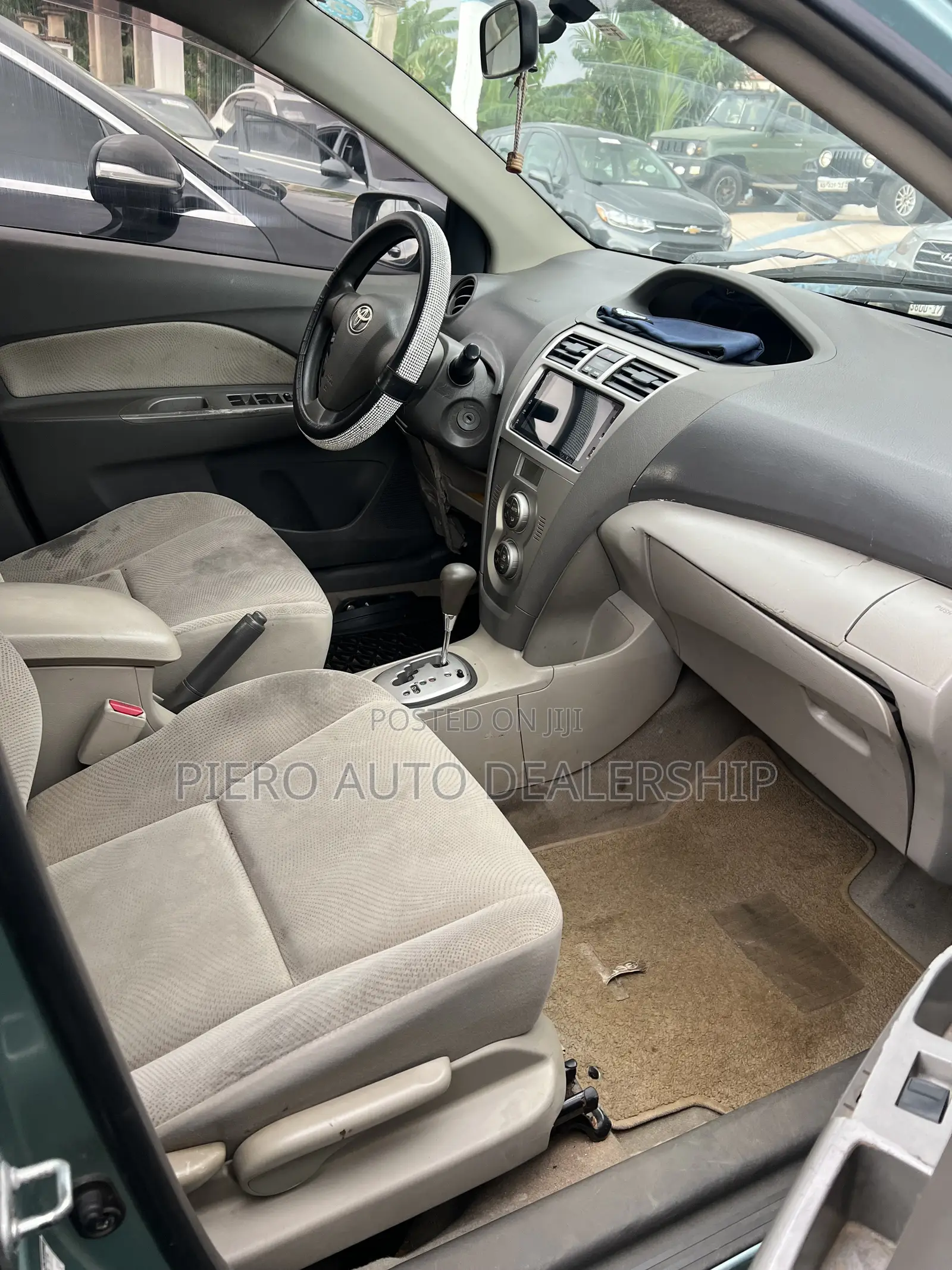Toyota Belta 2012 Teal