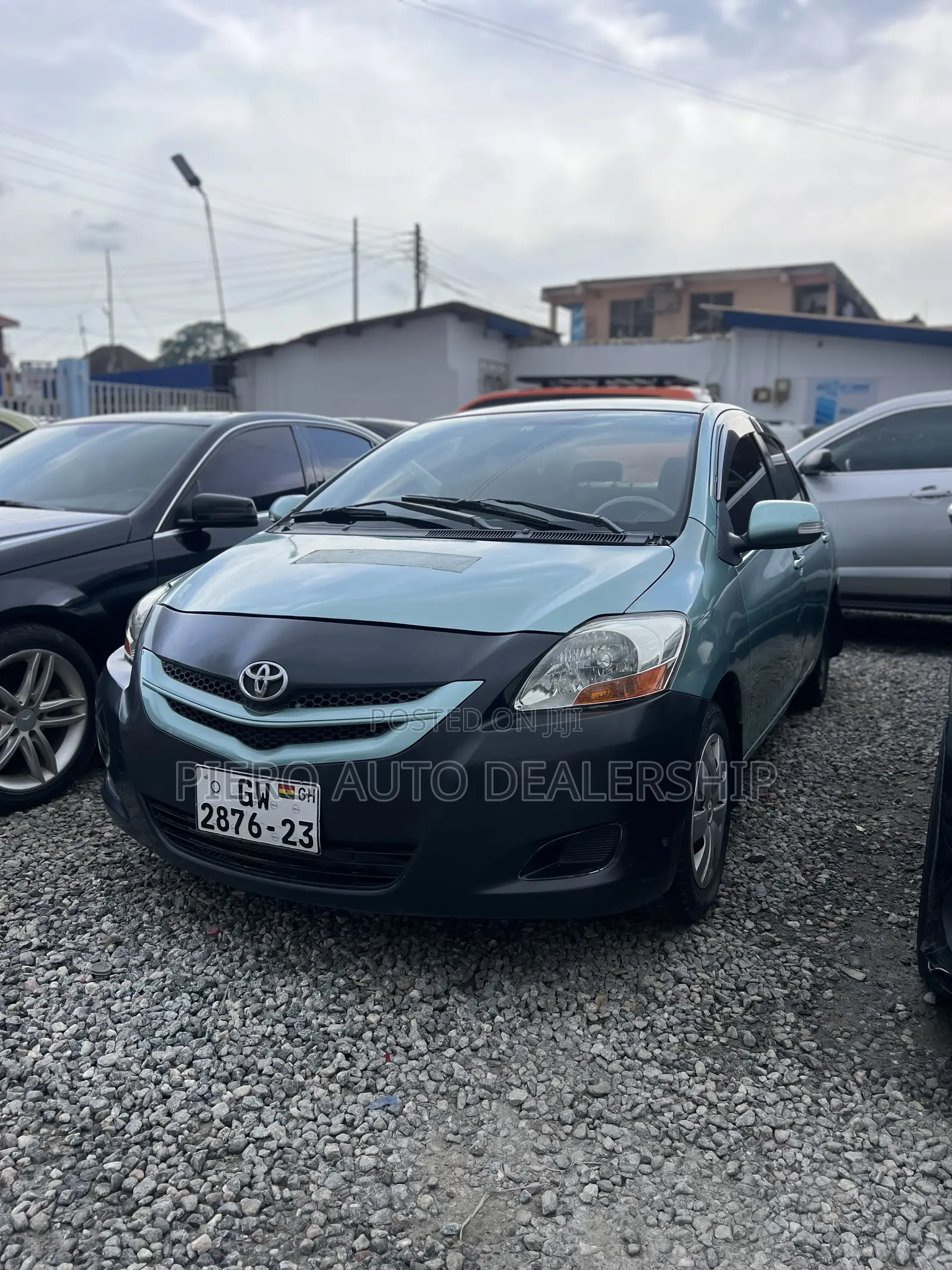 Toyota Belta 2012 Teal