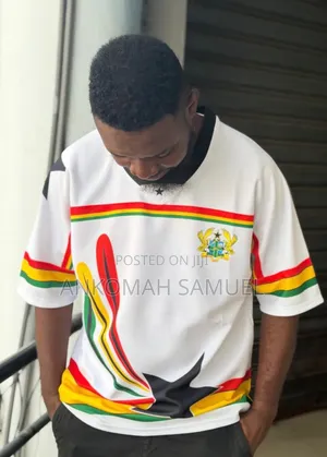 Vintage Ghana Black Stars Retro Jersey