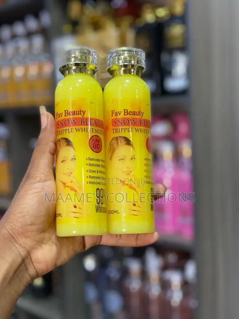 Fav Beauty Snow Bleach Tripple Whitenizer Body Oil