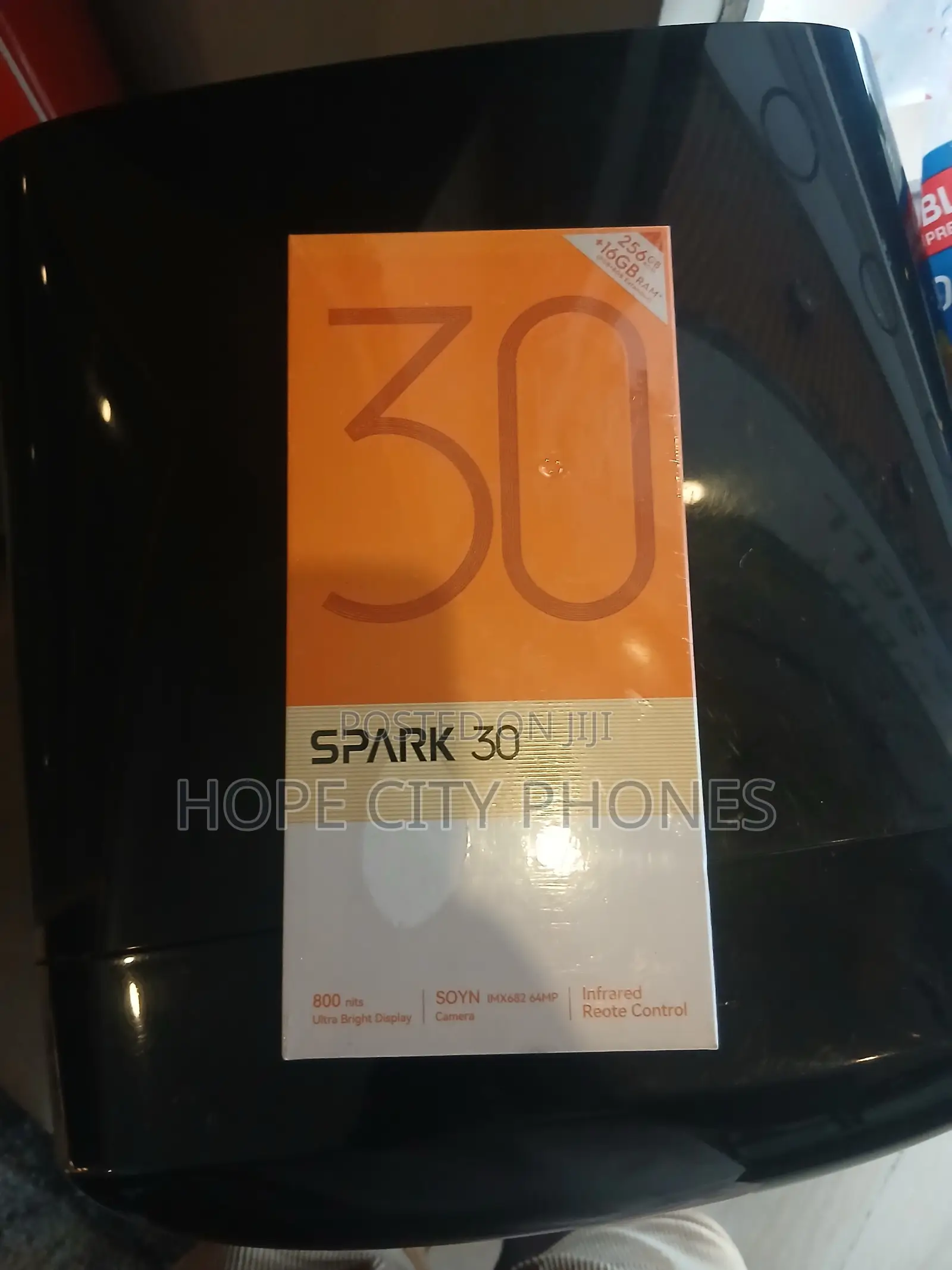 New Tecno Spark 30 256 GB Black