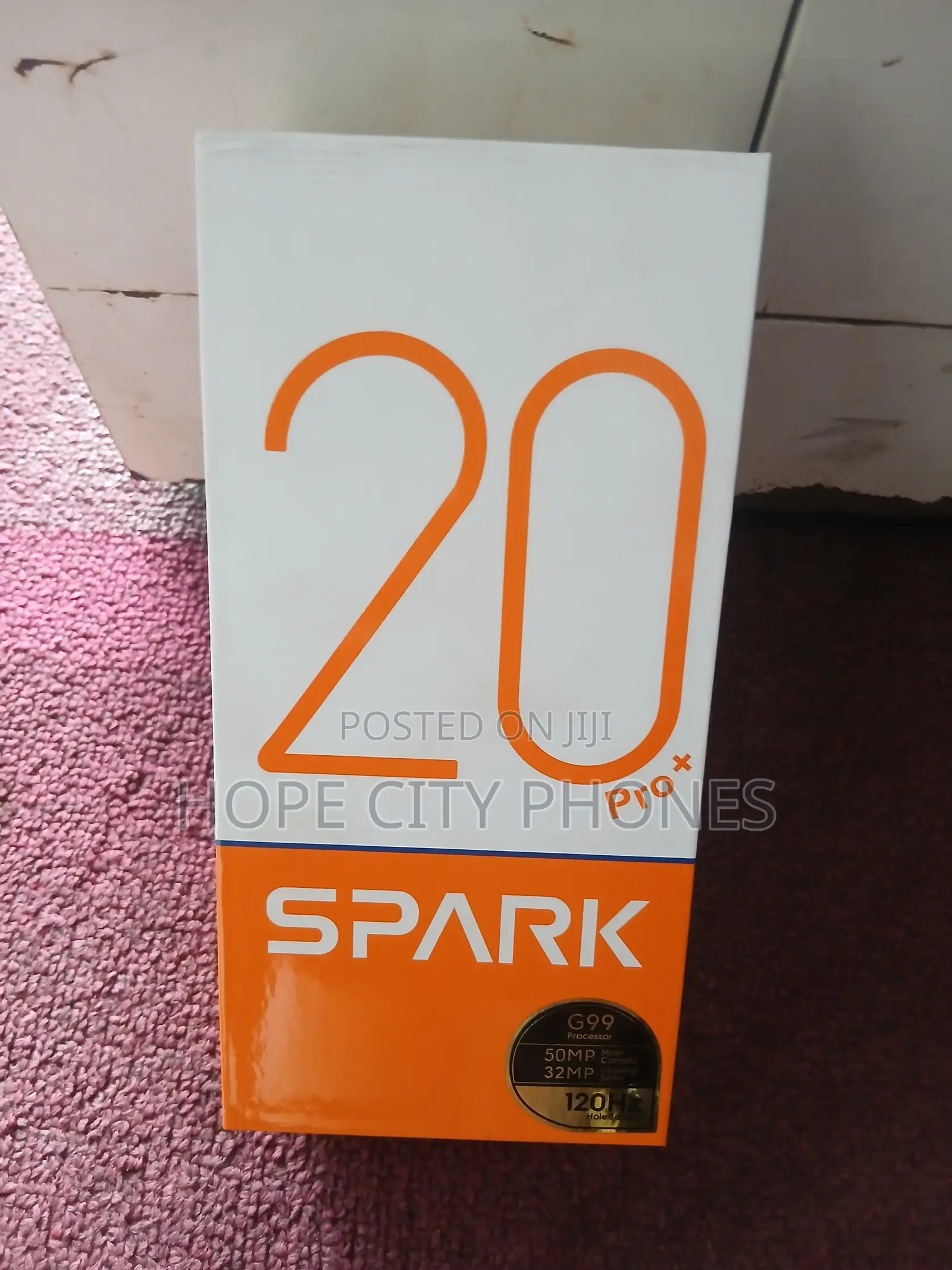 New Tecno Spark 20 Pro Plus 256 GB Blue