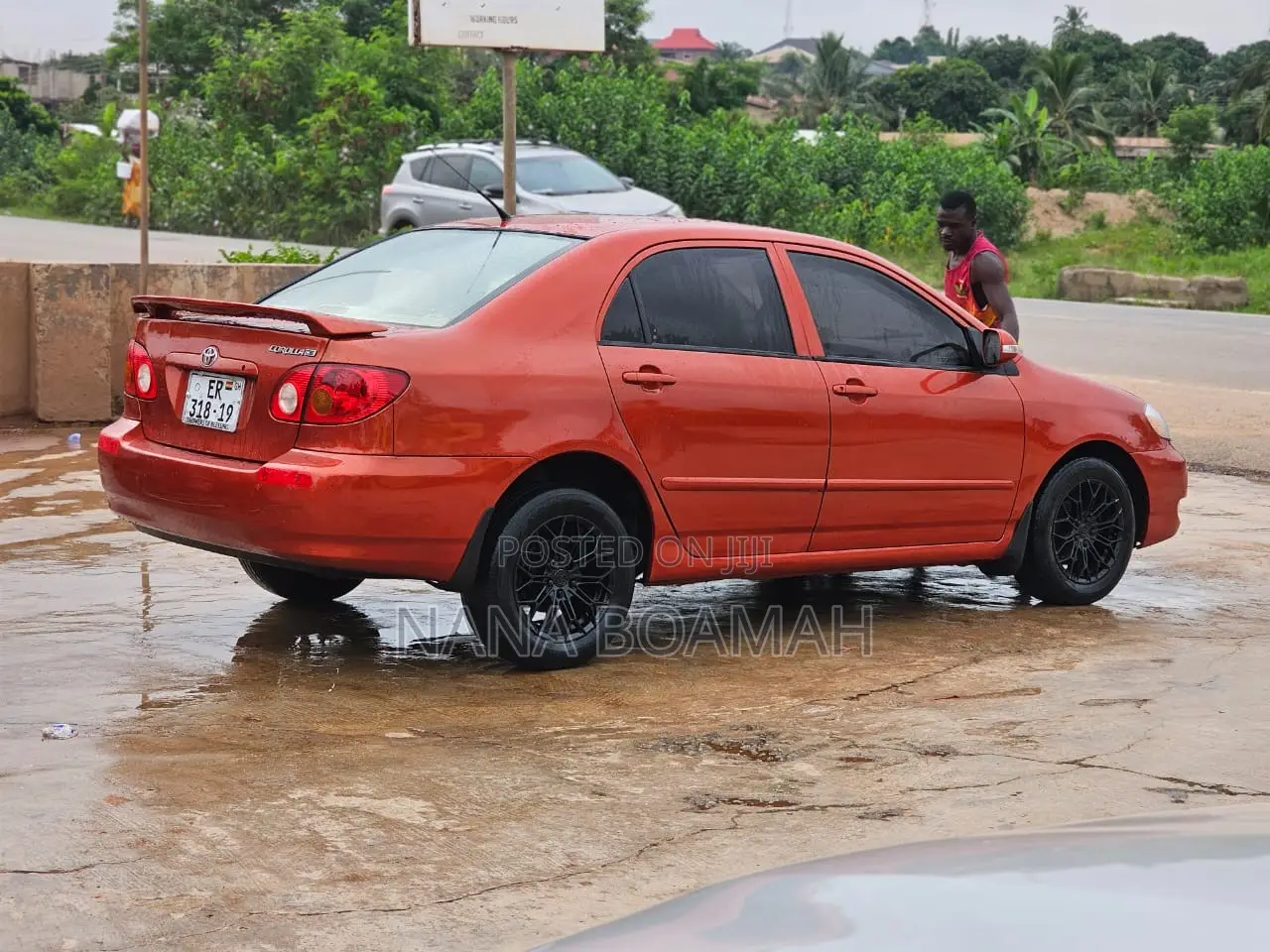 Toyota Corolla 2007 Orange