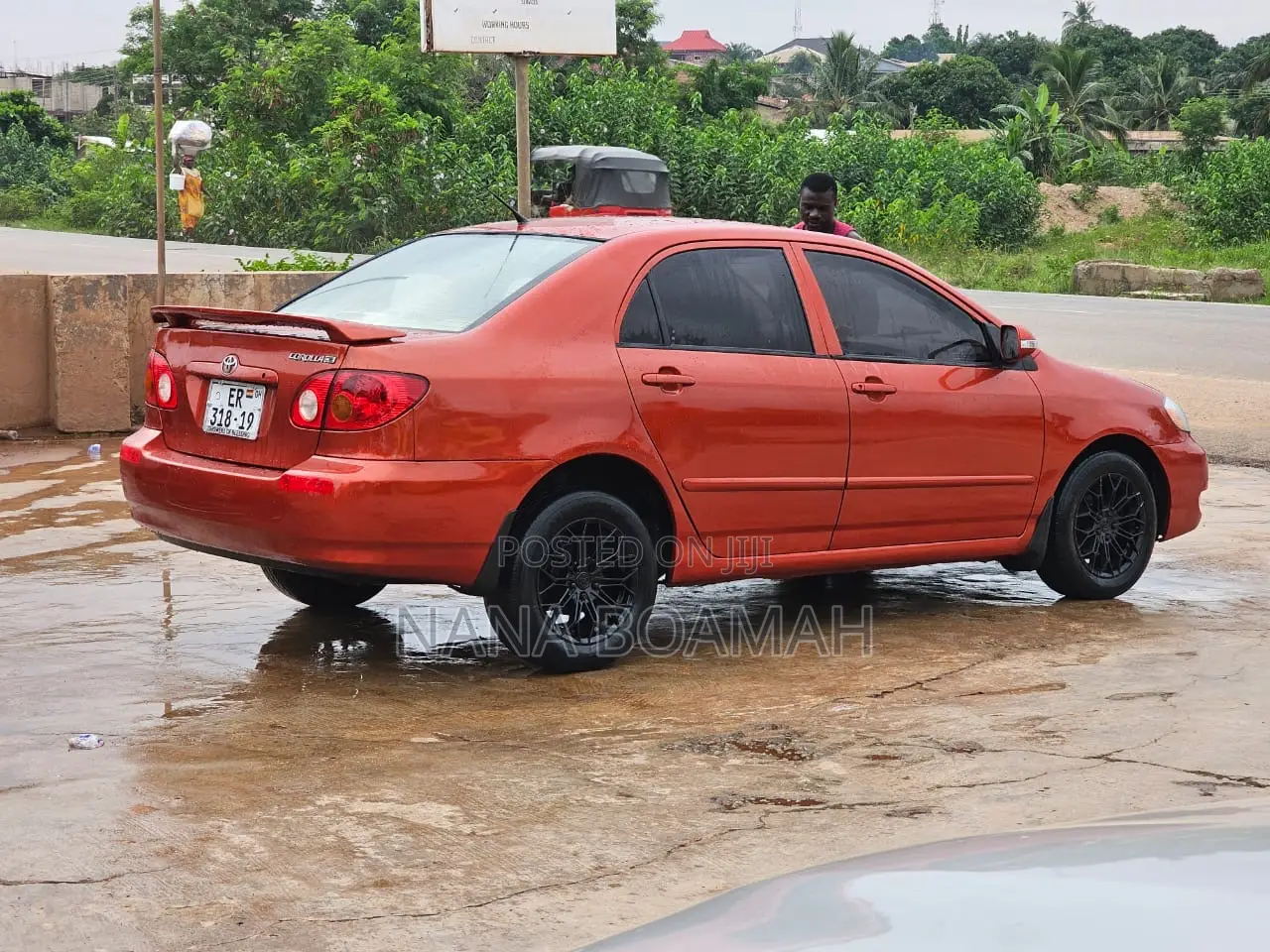 Toyota Corolla 2007 Orange