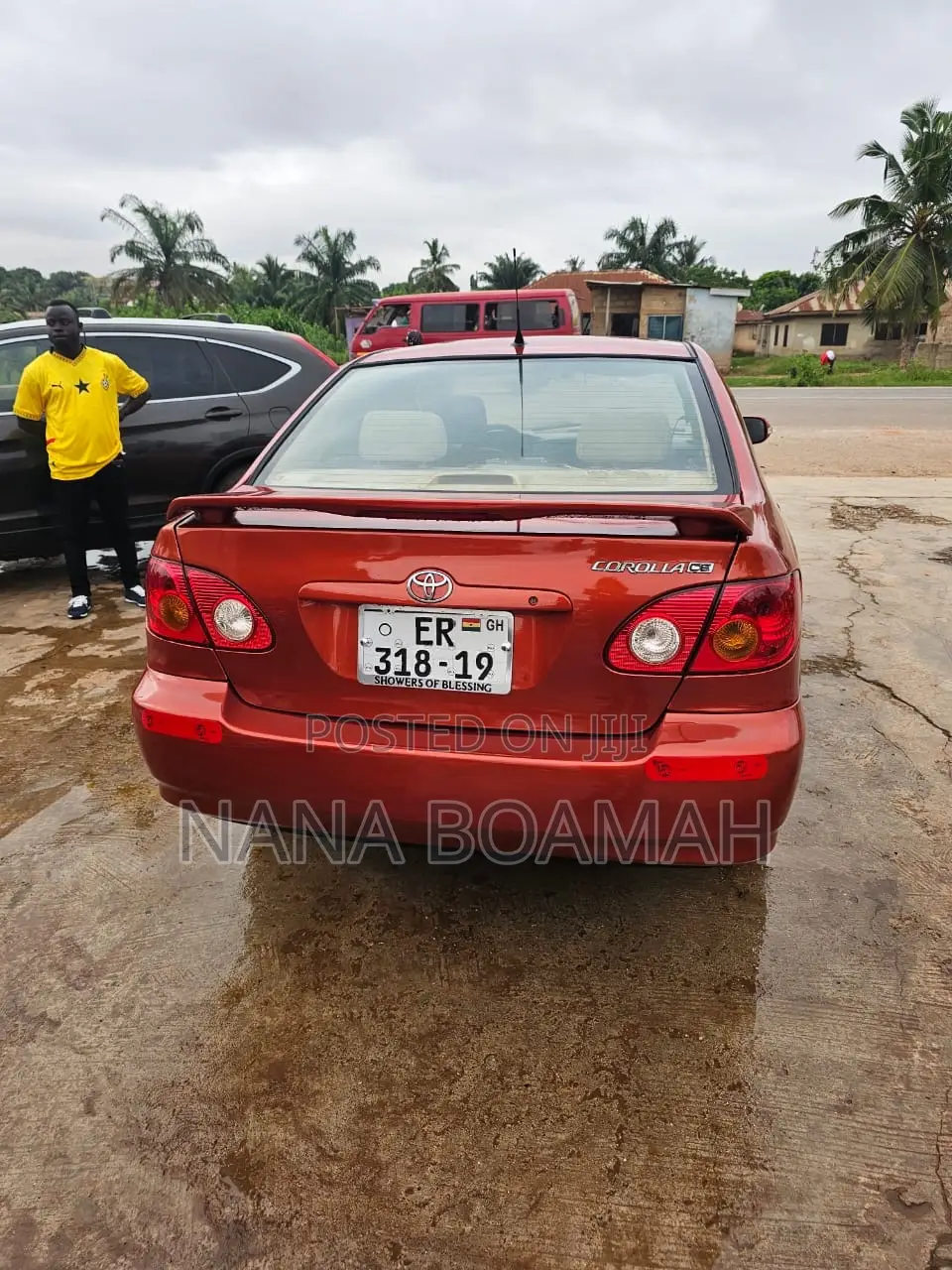 Toyota Corolla 2007 Orange